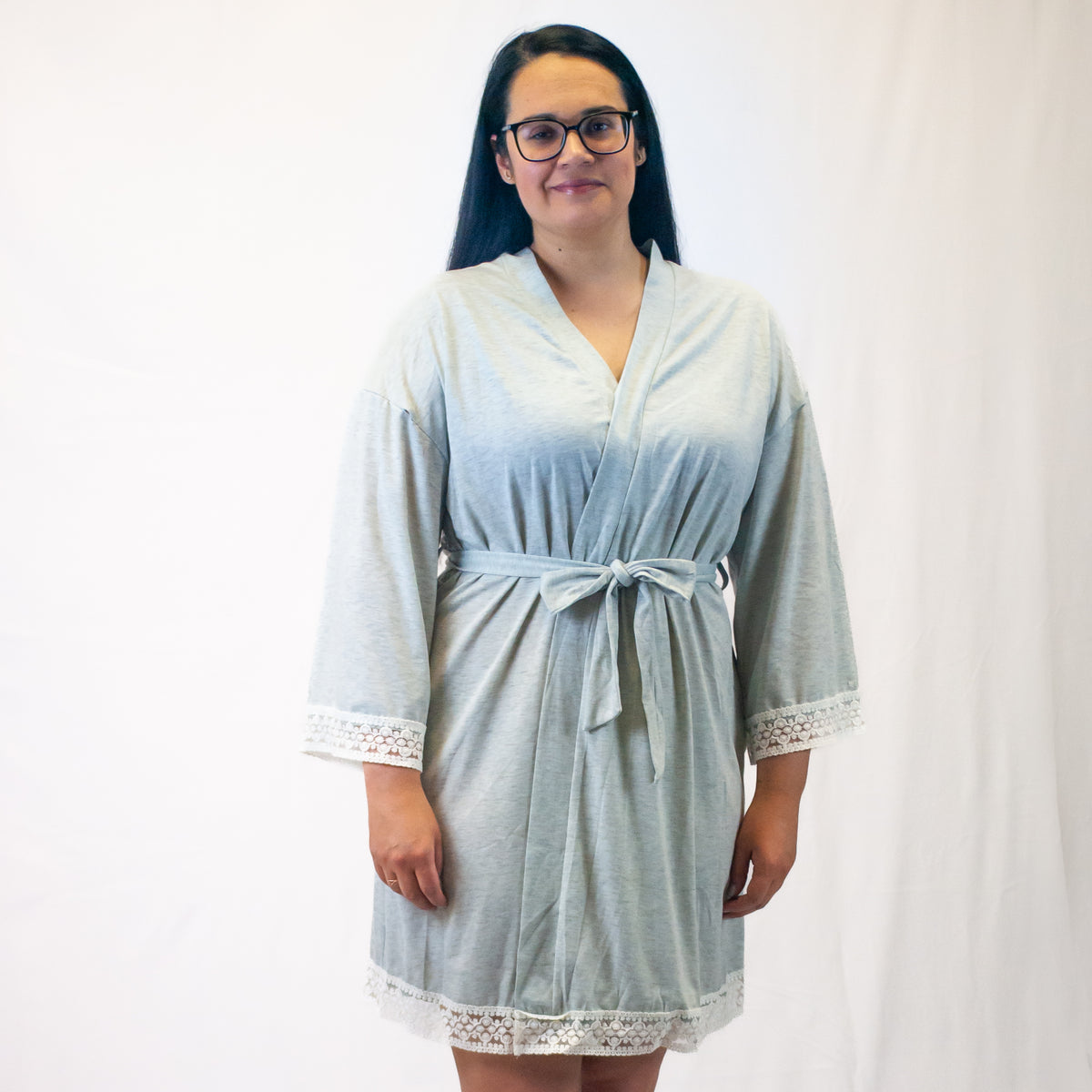 Maternity and Postpartum Robe Baby Boldly