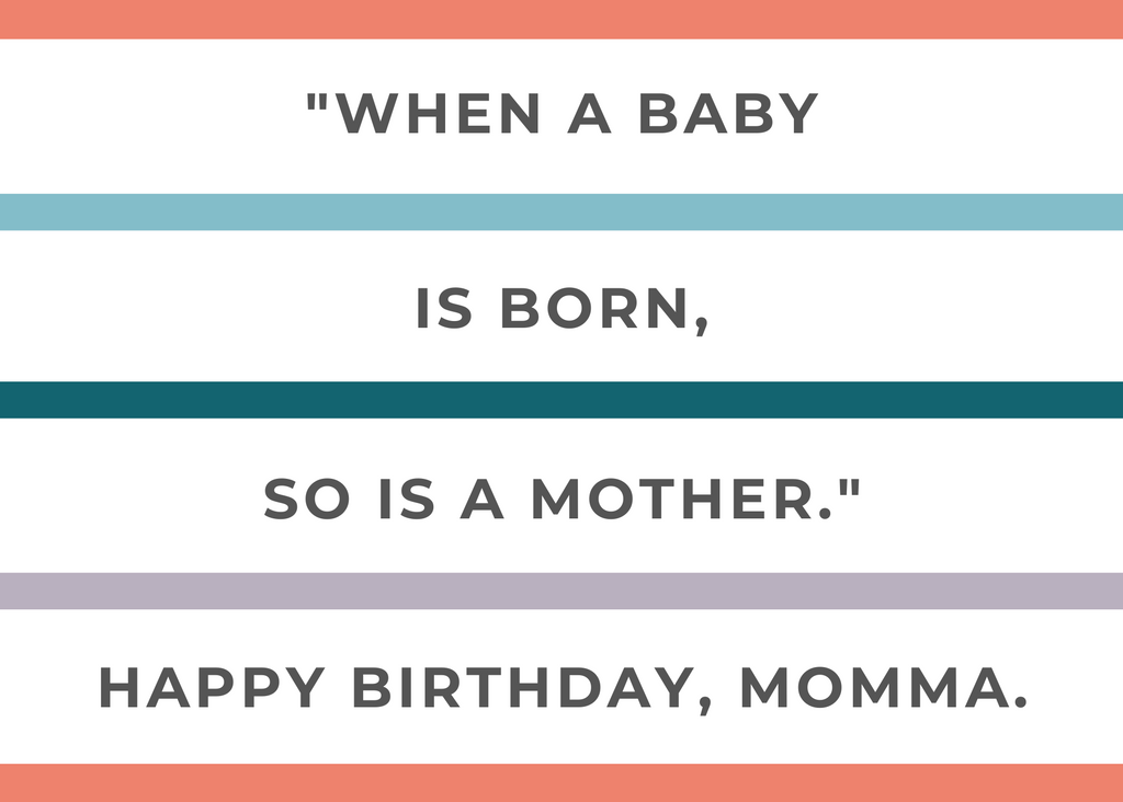 BIRTHday Momma Card Free Download